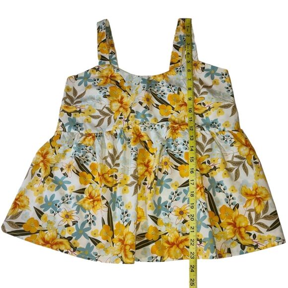 SHEIN FLORAL TANK TOP SIZE L - Picture 6 of 7